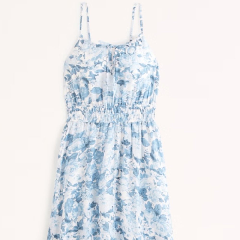 Abercrombie and Fitch Midi Flower Dress